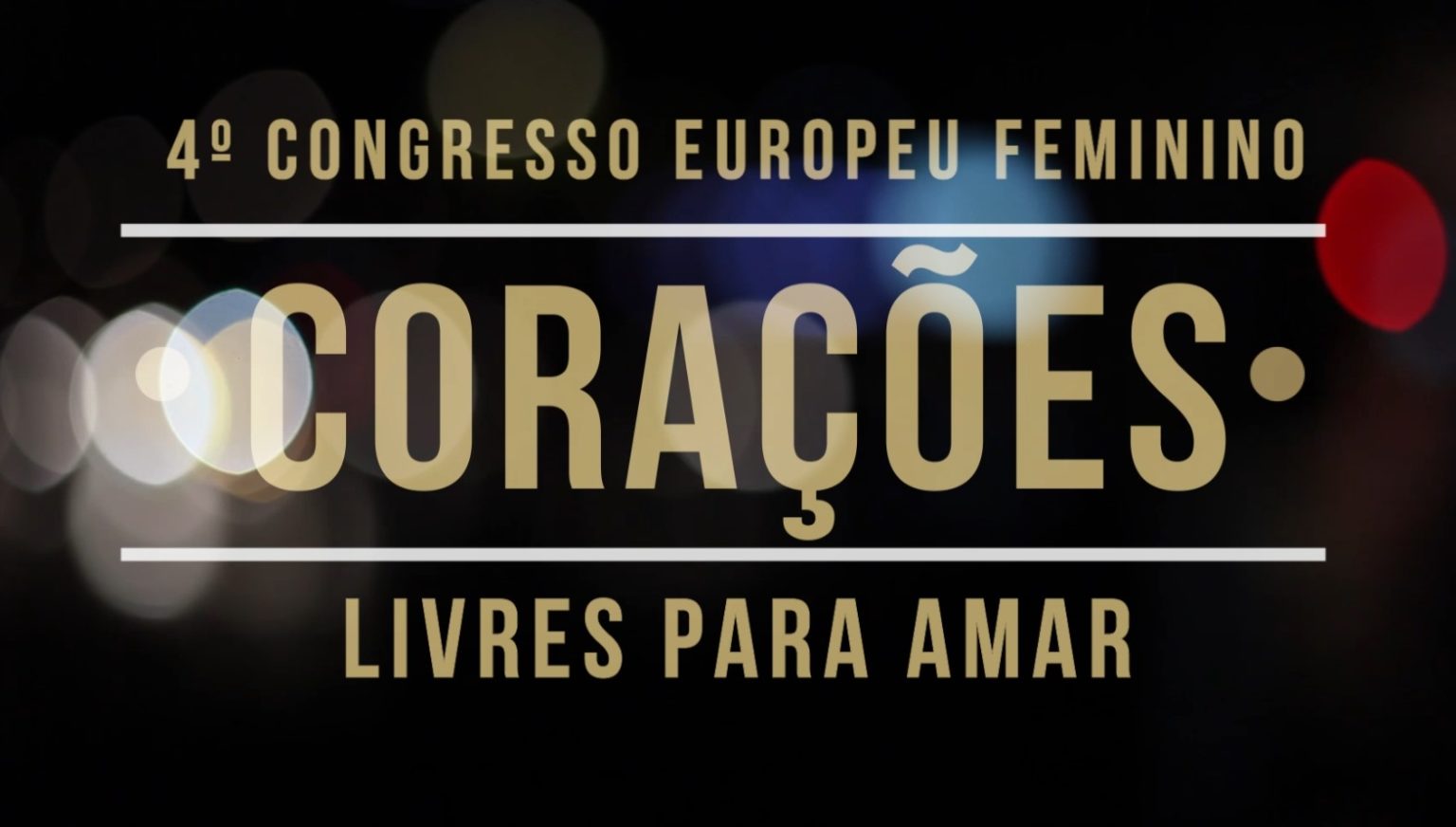 Chamada 4 Congresso Europeu Feminino